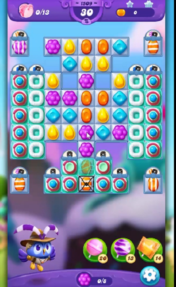 Candy Crush saga cheats - level 1509