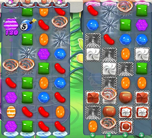 Candy Crush saga cheats - level 417