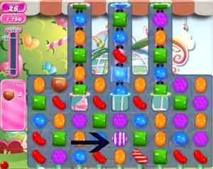 Candy Crush saga cheats - level 586