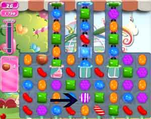 Candy Crush saga cheats - level 586