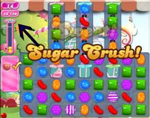 Candy Crush saga cheats - level 586