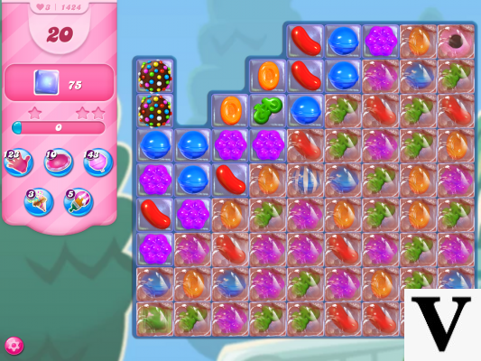 Candy Crush saga cheats - level 1424