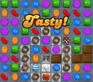 Candy Crush saga cheats - level 184