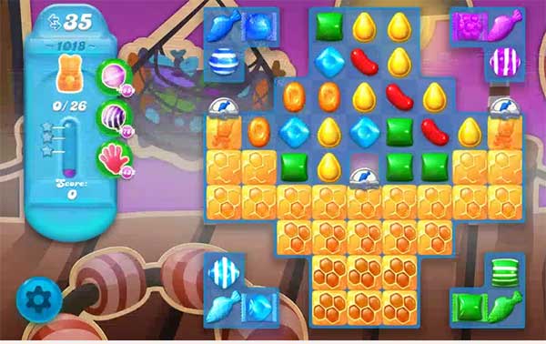 Candy Crush soda cheats - level 1018