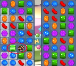 Candy Crush saga cheats - level 210