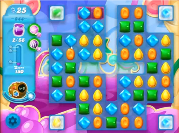 Candy Crush soda cheats - level 344