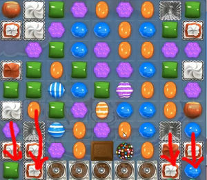 Candy Crush saga cheats - level 185