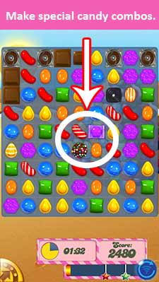 Candy Crush saga cheats - level 159