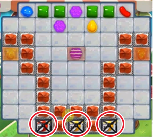 Candy Crush saga cheats - level 191