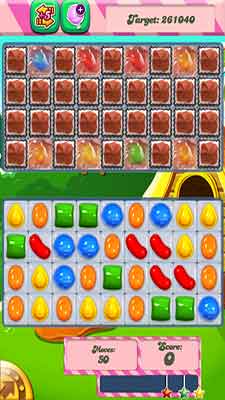 Candy Crush saga cheats - level 199