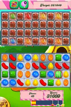 Candy Crush saga cheats - level 199