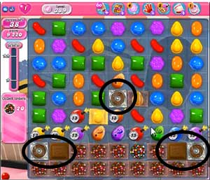 Candy Crush saga cheats - level 389