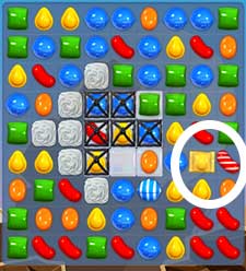 Candy Crush saga cheats - level 46