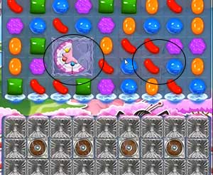 Candy Crush saga cheats - level 380