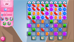 Candy Crush saga cheats - level 1609