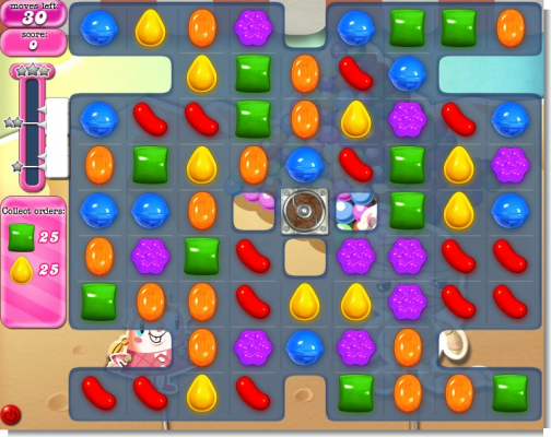 Candy Crush saga cheats - level 157