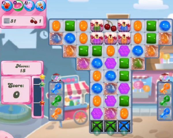 Candy Crush saga cheats - level 2577