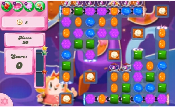 Candy Crush saga cheats - level 2643