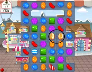 Candy Crush saga cheats - level 5