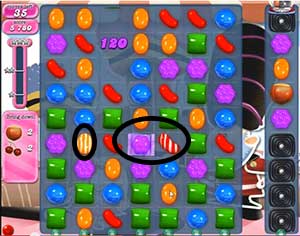 Candy Crush saga cheats - level 383