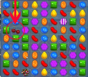 Candy Crush saga cheats - level 383
