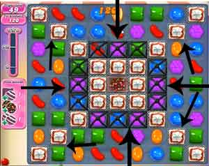 Candy Crush saga cheats - level 215