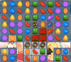 Candy Crush saga cheats - level 485