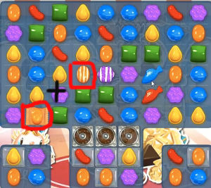 Candy Crush saga cheats - level 485