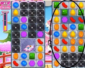 Candy Crush saga cheats - level 375