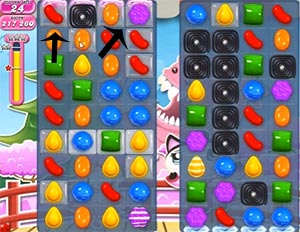 Candy Crush saga cheats - level 375