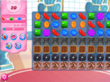 Niveaux avec commandes de bonbons verts