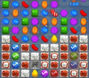 Candy Crush saga cheats - level 1412