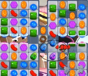 Candy Crush saga cheats - level 388