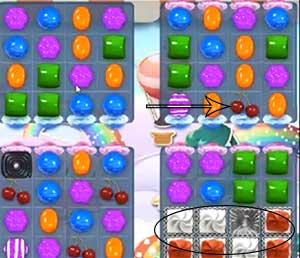 Candy Crush saga cheats - level 428