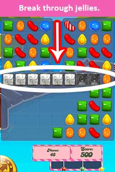 Candy Crush saga cheats - level 132