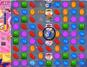 Candy Crush saga cheats - level 301