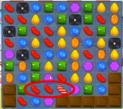 Candy Crush saga cheats - level 94