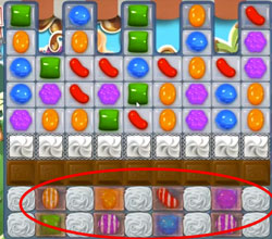 Candy Crush saga cheats - level 188