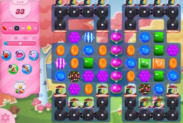 Candy Crush saga cheats - level 3142