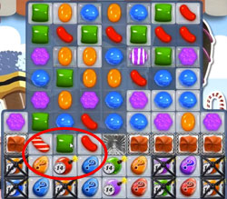 Candy Crush saga cheats - level 386