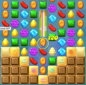 Candy Crush soda cheats - level 317