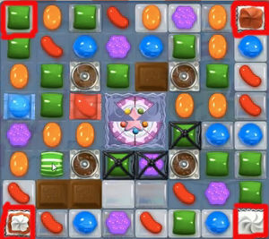 Candy Crush saga cheats - level 486