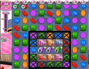 Candy Crush saga cheats - level 384