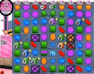 Candy Crush saga cheats - level 384