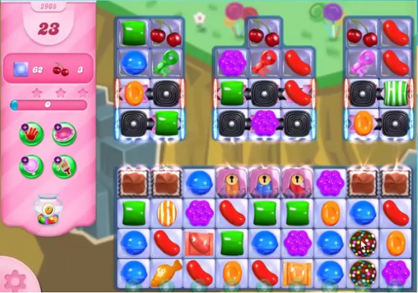 Candy Crush saga cheats - level 2908