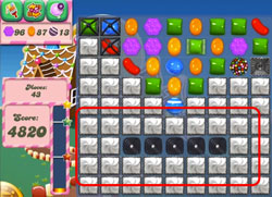 Candy Crush saga cheats - level 146