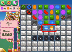 Candy Crush saga cheats - level 146