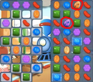 Candy Crush saga cheats - level 444