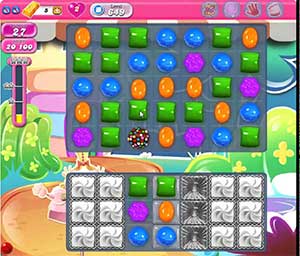 Candy Crush saga cheats - level 649