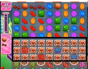 Candy Crush saga cheats - level 413